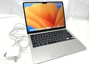 1000円スタート パソコン(PC) Apple MacBook Air M2, 2022 A2681 機種ID:Mac14,2 機種番号:Z15W0042AJ/A 使用感あり WHO EE40001