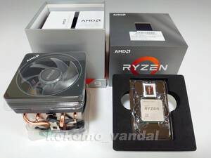 美中古品★AMD Ryzen 9 3900X BOX クーラー未使用 3.8GHz 12コア / 24スレッド 70MB 105W ライゼン