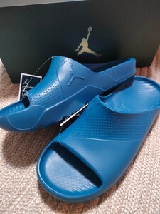 新品 未使用 NIKE JORDAN POST SLIDE サンダル 30cm US12 ナイキ ジョーダン ブルー 青