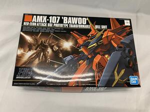 【1円～】【未開封】HGUC 機動戦士ガンダムZZ AMX-107 バウ 1/144スケール 色分け済みプラモデル