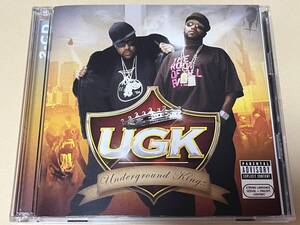 2CD!!UGK/国内盤/UNDERGROUND KINGZ/G-Rap/G-LUV/TX/BUN B/PIMP C/Z-RO/SLIM THUG/SCARFACE/RICK ROSS/THREE 6 MAFIA/T.I.