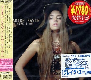 ■ マリオン・レイヴン [ ヒア・アイ・アム ] 新品 未開封 CD 即決 送料サービス ♪