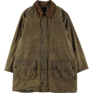 古着 80年代 Barbour GAMEFAIR　2ワラント ワックスコットン オイルドジャケット 英国製 40in メンズM相当 ヴィンテージ /eaa505186