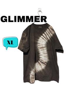 GLIMMER グリマー　タイダイ染め　Tシャツ XL