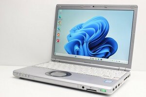 1円スタート ノートパソコン Windows11 WPS office搭載 Panasonic レッツノート CF-SZ6 第7世代 Core i5 SSD256GB メモリ8GB カメラ