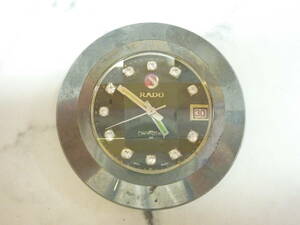 Y6-5　RADO (ラドー) 腕時計 【DIA STAR/ダイヤスター Water Sealed 】 デイト/自動巻き 石付き メンズ ヴィンテージ ケースのみ　稼動品