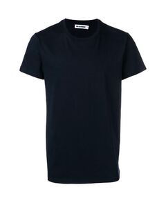 正規 19SS JIL SANDER ジルサンダー クルーネック Tシャツ カットソー 紺 S JSUO705060MO24608A