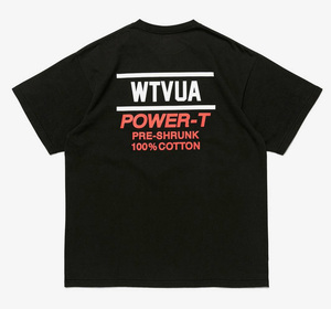 ☆新品 WTAPS ダブルタップス 22AW オニータ パワー Tシャツ M POWER-T / SS / COTTON. ONEITA BLACK