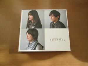 いきものがかりCD「NEWTRAL」ニュートラル 2枚組　全22曲収録//DISC1－12曲、DISC2-10曲(ライブ盤)☆初回特典ポストカード付き