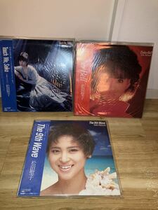 松田聖子/ Touch Me,Seiko/Tinker Bell/ The 9th Wava/アルバム/昭和/アイドル/中古/３点セット/まとめ売り/ポップス/レコード/帯付き/帯