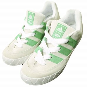 Bodega x adidas x BEAMS ボデガ アディダス ビームス 別注 ADIMATIC アディマティック HR0776 US11(29cm) Off White/Green g18293