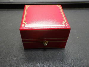 Cartier 空箱 カルティエリング アクセサリーケース BAGUE TRINITY TRINITY RING 4205 箱 ヴィンテージモデル空き箱