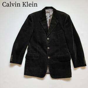 Calvin Klein カルバンクライン テーラードジャケット コーデュロイジャケット アウター　シングル　ブレザー トップス　メンズ