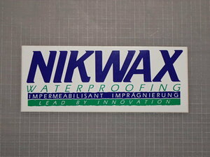 未使用品　NIKWAX　ニクワックス　ステッカー