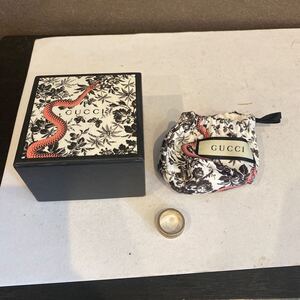 GUCCI グッチ　インターロッキング　リング　AG925 サイズ　12 美品