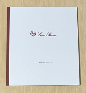 Loro Piana ロロピアーナ レディース & メンズ 秋 冬 2022 - 2023 カタログ★