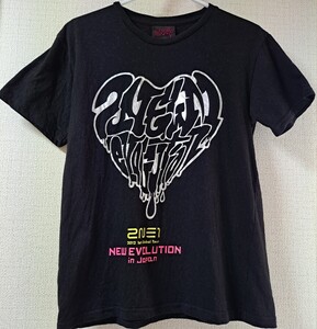 2N1★2012 1st Global Tour NEW EVOLUTION in Japan★ ツアーTシャツSサイズ