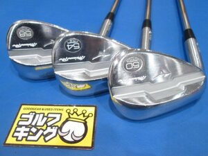 GK鈴鹿☆中古195 【レフティー】ミズノ★Mizuno Pro S18 Satin 50-07 54-08 58-12 3本セット★DG95★50度 54度 58度★左用★