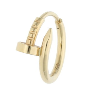 カルティエ Cartier ジュストアンクル/JUSTE UN CLOU K18YGピアス 中古 SS13