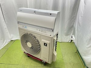 美品 SHARP シャープ ルームエアコン おもに10畳用 2.8kW プラズマクラスター フィルター自動お掃除 内部清浄 2022年製 AY-28PXE1 d11124M