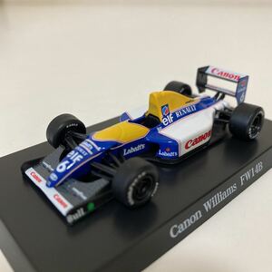 残り僅か　1/64 アオシマ　F1 GP ウイリアムズ　コレクション　　　キャノン　ウイリアムズ　FW14B #6 パトレーゼ　1992