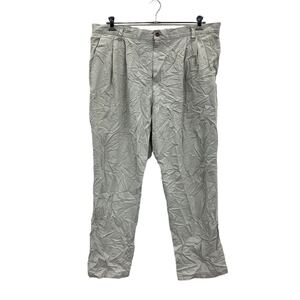 DOCKERS チノパンツ W42 ドッカーズ クリーム色 無地 USA製 ビッグサイズ 古着卸 アメリカ仕入 2307-236