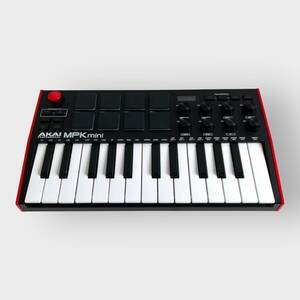 1円出品 【売り切り】Akai Professional(アカイプロ) Akai Pro MIDIキーボードコントローラー ミニ25鍵