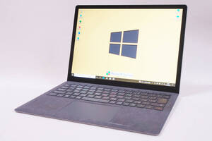 【1円～】2021/4製 バッテリー良 11世代CPU Office Surface Laptop 4 プラチナ i5-1145G7 8GB NVMeSSD256GB 13.5PixelSense 顔認証 Win10