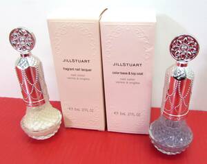 JILL STUART ジルスチュアート フレグラント ネイルラッカー #28/カラーベース＆トップコート #113/ 各8ml 残量多め マニキュア ネイル