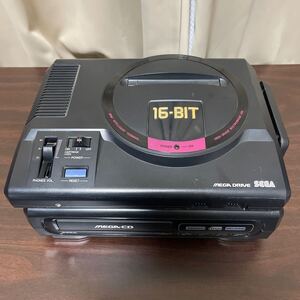 動作未確認 メガドライブ SEGA MEGA セガ DRIVE メガCD MEGA-CD 16-BIT HAA-2910 HAA-2510 レトロ 現状品 当時物 