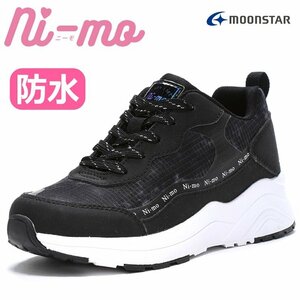 ムーンスター ニーモ ni-mo NM J112 ブラック ジュニア キッズ 女の子 厚底スニーカー かわいい おしゃれ ガールズ 20.0cm