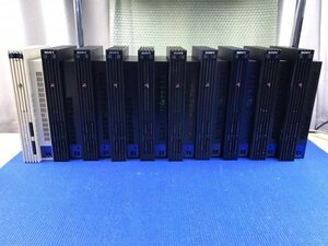 A11 SONY PS2 本体 7台 セット ミッドナイトブルー まとめ売り 大量 純正 動作未確認 ジャンク SCPH-10000 SCPH-50000