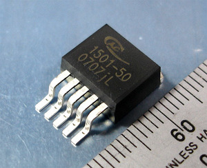 Anachip AP1501-50K5 (5V/3A PWM DC-DC コンバータ) [4個組](b)