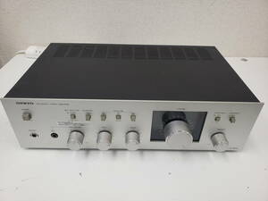 ONKYO　ステレオアンプ　A-3900　通電のみ確認　現状品　激安１円スタート