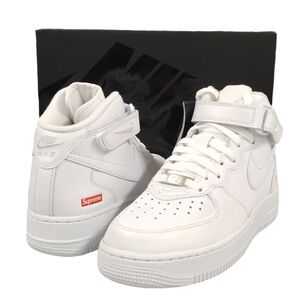 NIKE ナイキ × SUPREME 24AW 品番 FZ8784-100 AIR FORCE 1 MID SP エアフォース ミッド シューズ スニーカー 正規品 / 35205