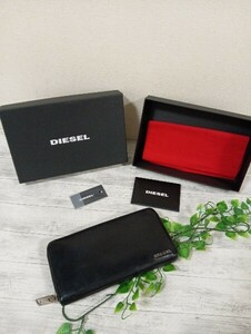 DIESEL　ディーゼル　財布　長財布　ラウンドファスナー