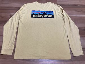 patagonia パタゴニア　p6 オーガニックコットン　ロンt カットソー　長袖tシャツ ２０２０年製 レギュラーフィットＭサイズ　厚手