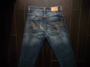 Nudie Jeans♪SLIM JIM LIGHT DARKNESS♪NJ2231♪ヌーディージーンズ♪経年加工♪W30 L32