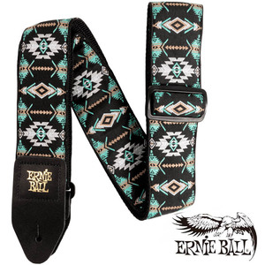 ERNIE BALL SOUTHWESTERN TURQUOISE JACQUARD STRAP[#5325]〈アーニーボール〉