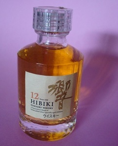 未開栓 サントリー ミニボトル 響 HIBIKI 12年 50ml ウイスキー ミニチュアボトル SUNTORY WHISKY 現状渡し