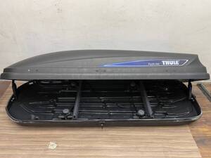 岐阜市近郊直接引取りV54364 Pacific パシフィック600 ブラック　THULE スーリー　ルーフボックス