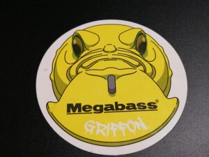 MEGABASS メガバス ステッカー GRIFFON　イエロー　シール