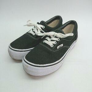 ◇ vans 574639-0001 エラ プラットフォーム スケボー ストリート スニーカー サイズ23.5cm ブラック レディース E