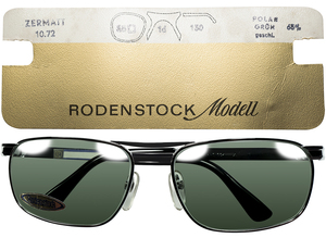 老舗謹製 最高峰ツーブリッジ 1960s デッド西ドイツ製オリジナル RODENSTOCK ローデンストック ZERMATT 58/16 ローデン製ガラスLENS搭載