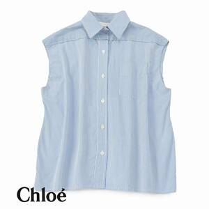 美品★素敵697★Chloeクロエ7.2万★34size/7-9号★ブラウスG025