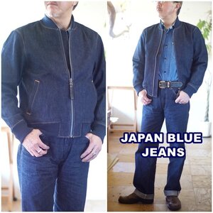 ジャパンブルージーンズ ジャケット JBOT1307 デニムジャケット デニム ボンバージャケット Japan Blue Jeans サイズ（L）