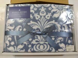 【新品未使用】maison herme house linen collection　敷毛布