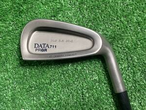 SAI-552　中古 単品アイアン　PRGR　プロギア　DATA711　4番　純正カーボン　DATA080　Flex M-40