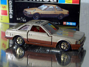 †80S TOMICA 黒箱 日本製 №5 TOYOTA SOARER 2800GT EXTRA 初代 GZ10 MZ1 トミカ トヨタ ソアラ エクストラ リミテッドカラー 昭和レトロ