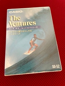 The Ventures カセット★CASIO カシオ・ギターセッション・シリーズ 全8曲(SO-52)／ ギターカラオケ用 カセットテープ、パイプライン、他